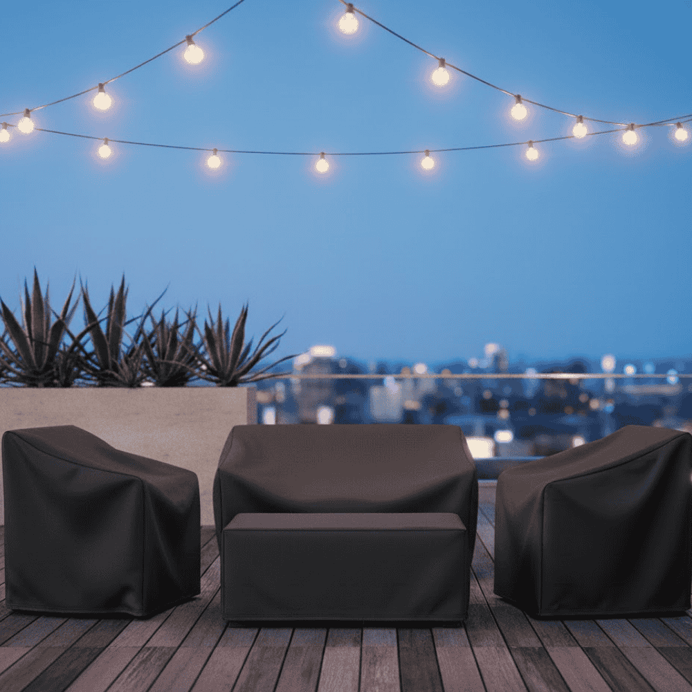 Patio Couch Covers and Outdoor Furniture Waterproof with Stitched Seams Heavy Duty - Image 1