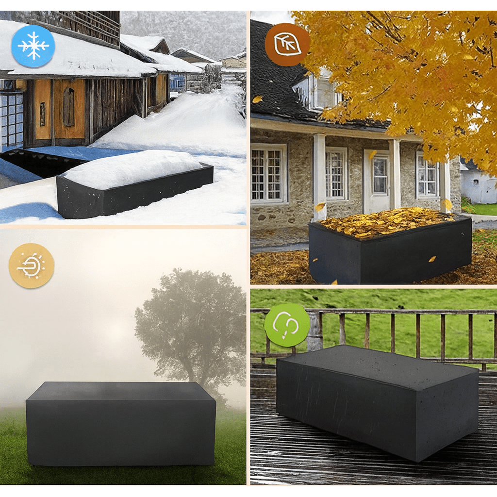 Patio Couch Covers and Outdoor Furniture Waterproof with Stitched Seams Heavy Duty - Image 15