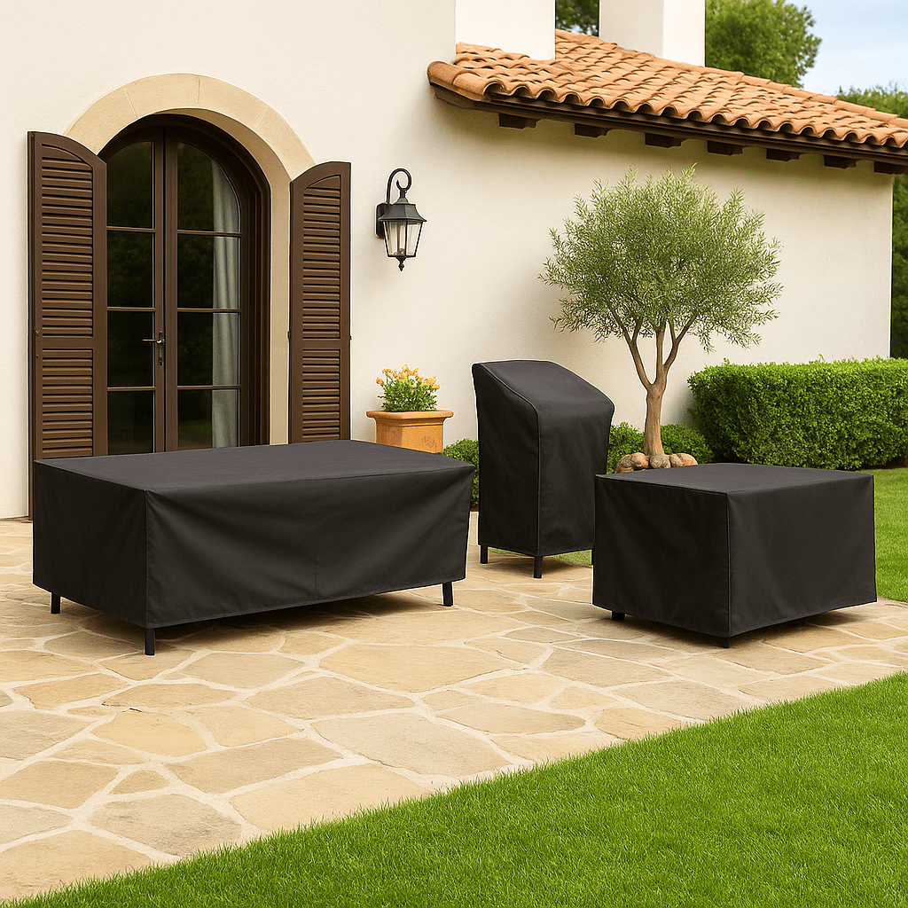 Patio Couch Covers and Outdoor Furniture Waterproof with Stitched Seams Heavy Duty - Image 2