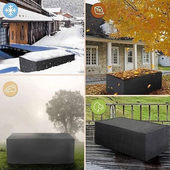 Patio Couch Covers and Outdoor Furniture Waterproof with Stitched Seams Heavy Duty - Image 6