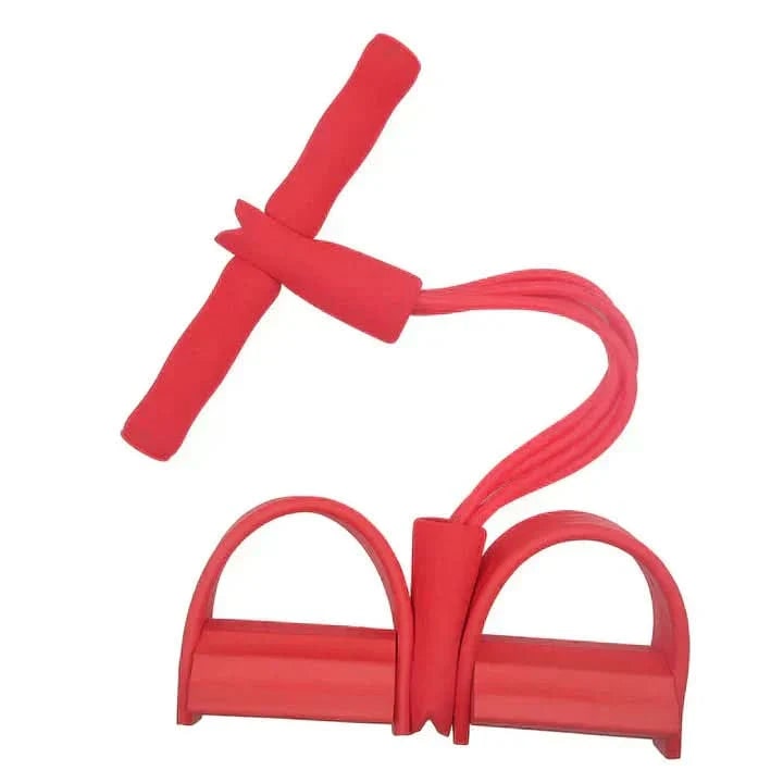 Pedal Resistance Band Portable Non Slip Foam Handle Elastic Tension Non-slip - Image 5