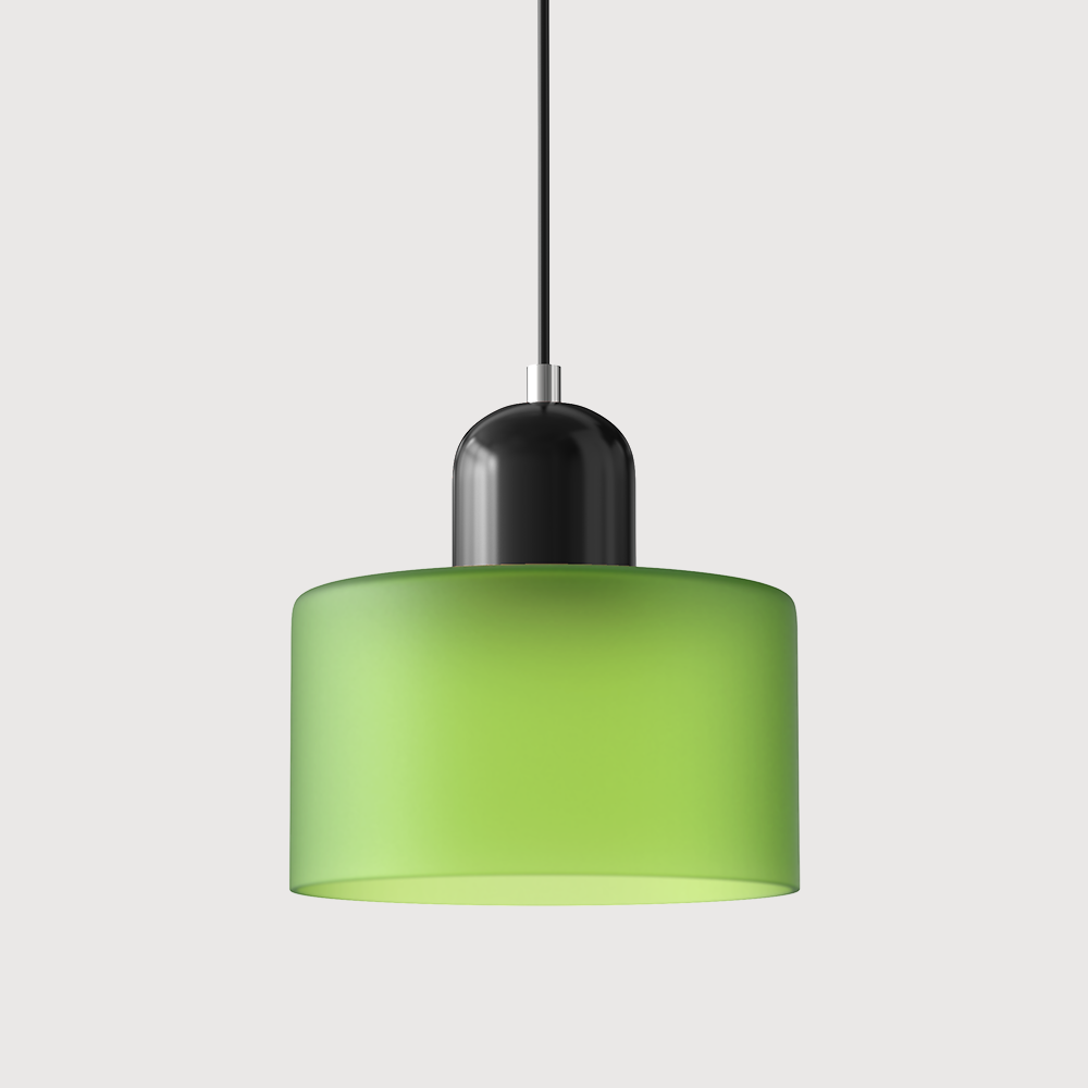 Pendant Light Fixture Modern Lamp Warm White Glass Two Layer Frosted - Image 33