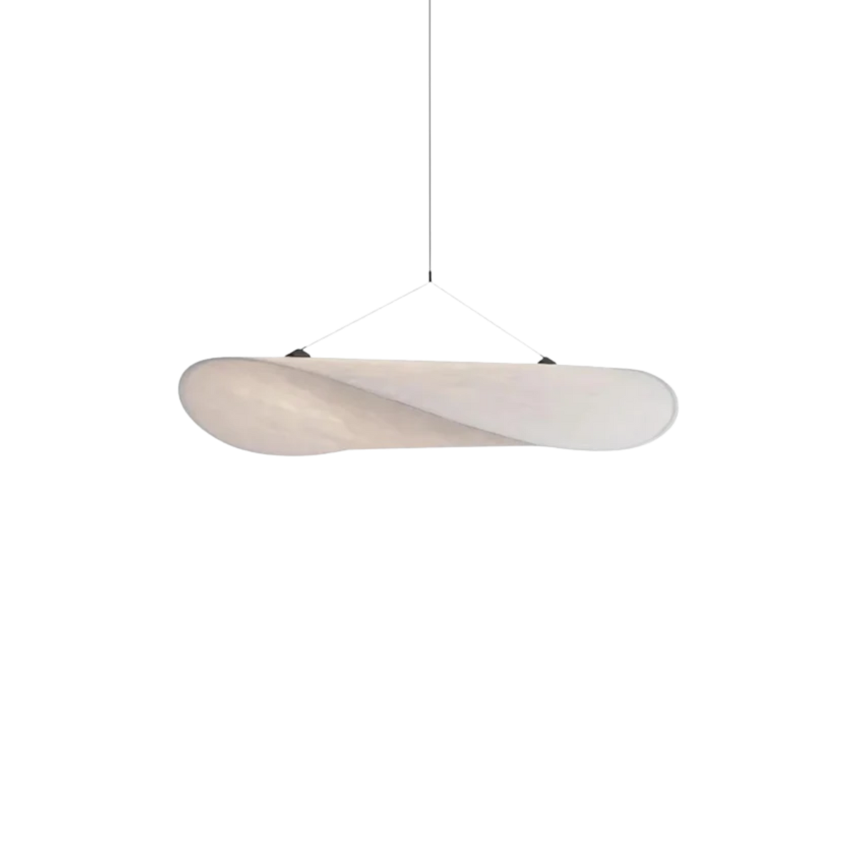 Pendant Light Fixture with Organic Wavy Shade for Kitchen Island and Hanging Spaces - Image 1
