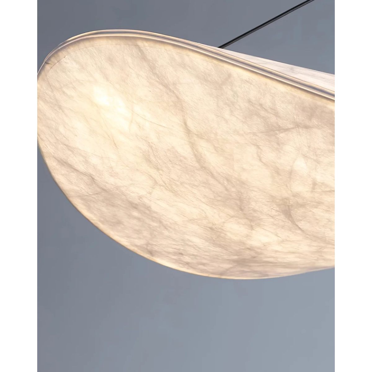 Pendant Light Fixture with Organic Wavy Shade for Kitchen Island and Hanging Spaces - Image 7