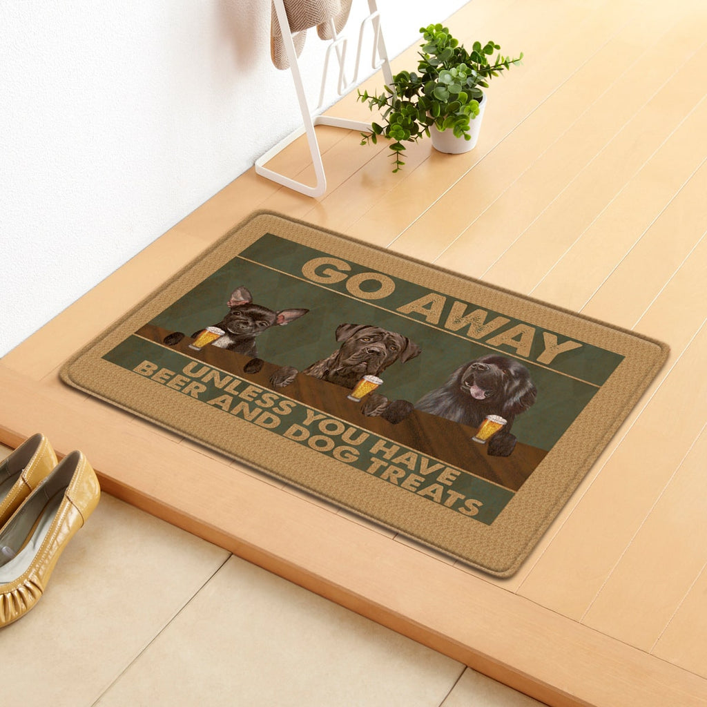 Personalized Custom Doormat for Front Door with Pet Illustrations Washable Indoor Entryway Mat - Image 4