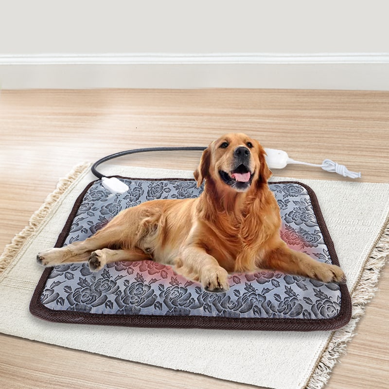 Pet Heating Pad and Electric Dog Cat Heat Mat with Waterproof Cord and Temperature Control - Image 11