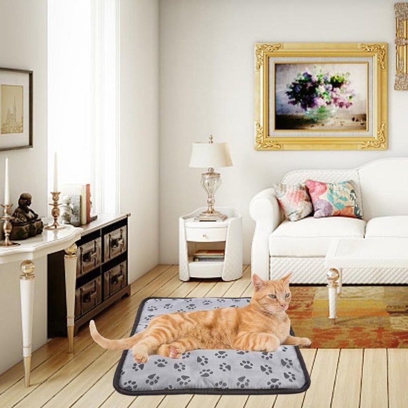 Pet Heating Pad and Electric Dog Cat Heat Mat with Waterproof Cord and Temperature Control - Image 9