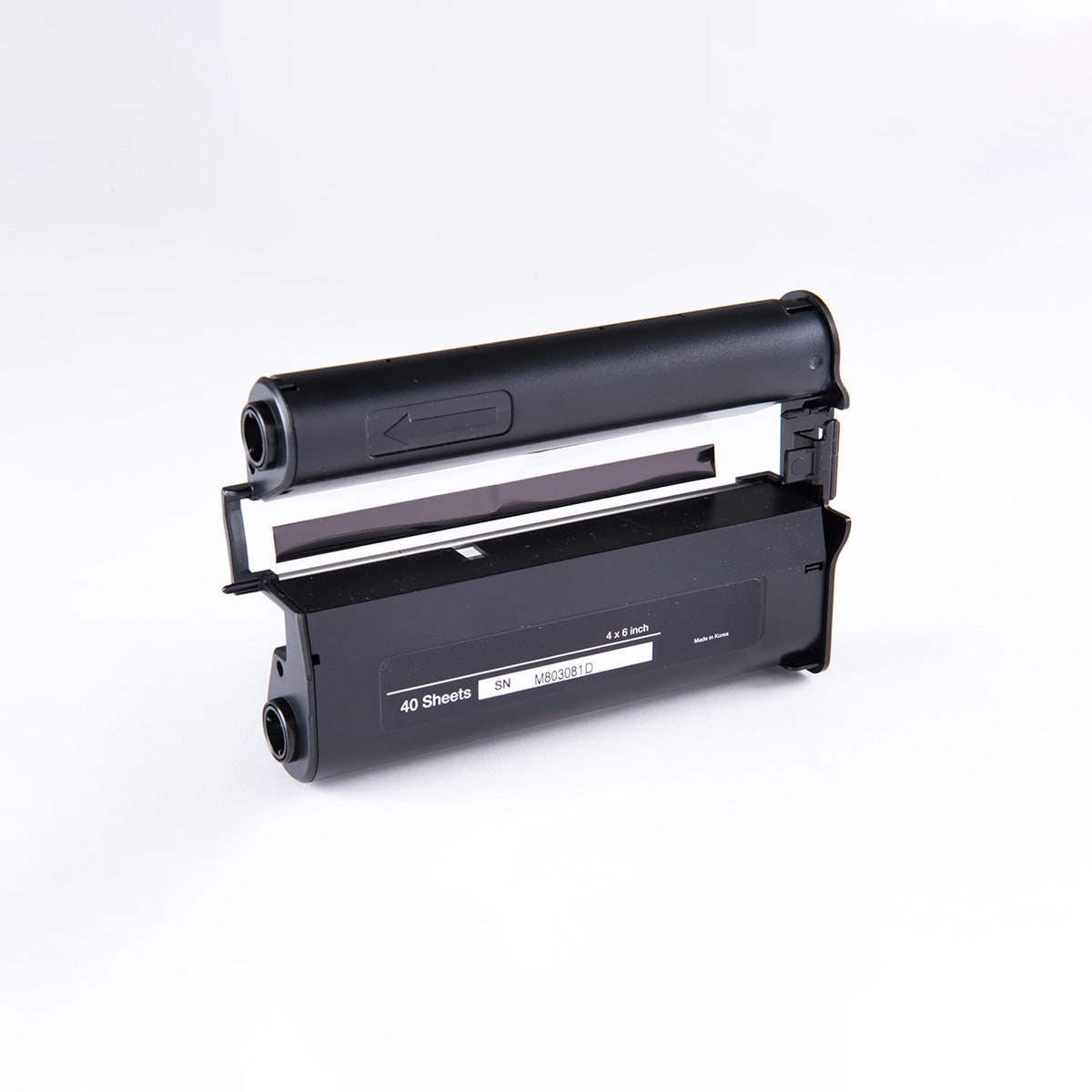 Photo Printer Refill Kit Cartridge Paper Ribbon Perforated Forty Sheets Ink - Image 4
