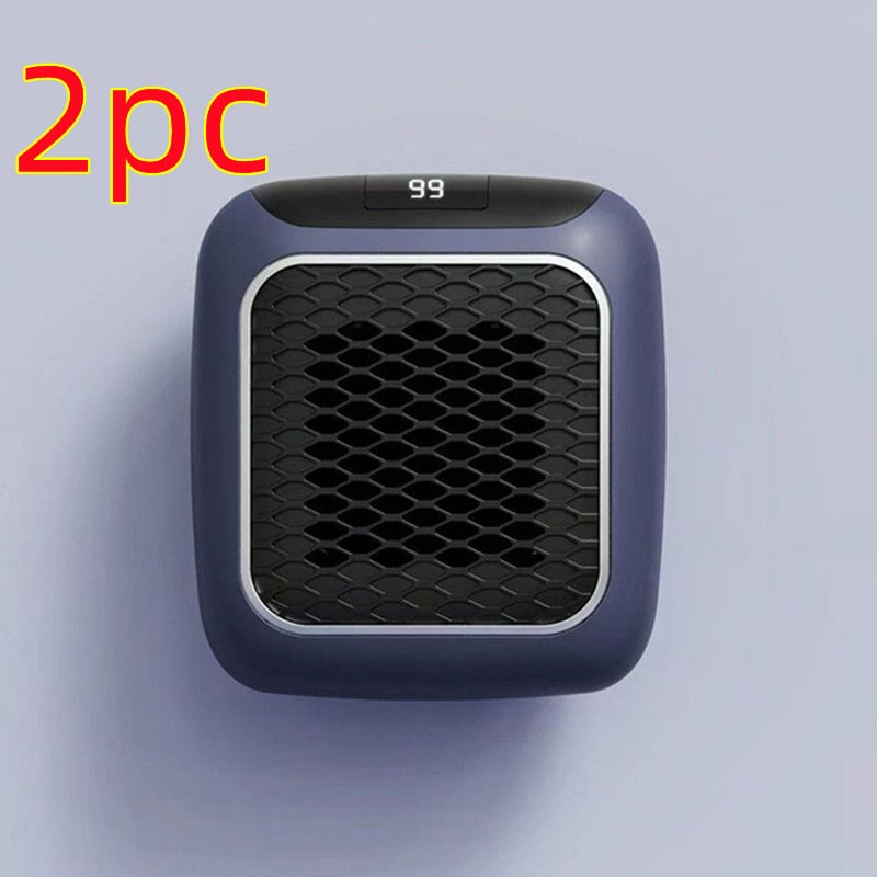 Plug in Space Heater with Digital Display and Honeycomb Grille - Image 14