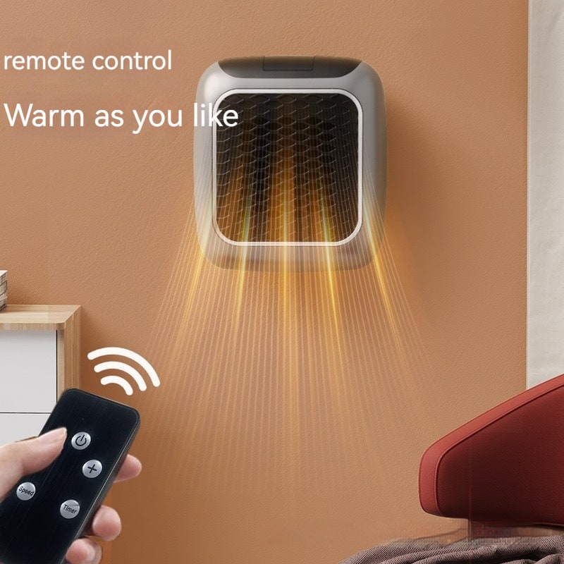 Plug in Space Heater with Digital Display and Honeycomb Grille - Image 19
