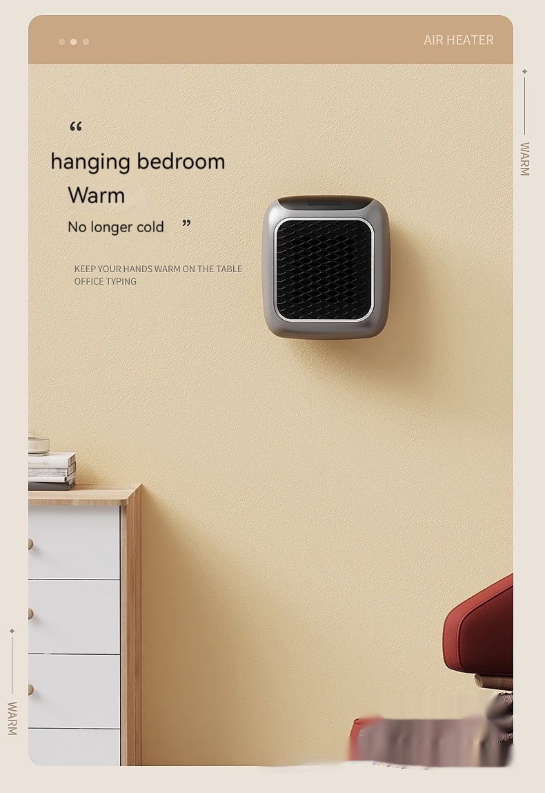 Plug in Space Heater with Digital Display and Honeycomb Grille - Image 21