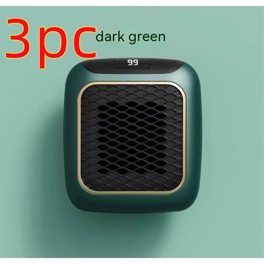 Plug in Space Heater with Digital Display and Honeycomb Grille - Image 4