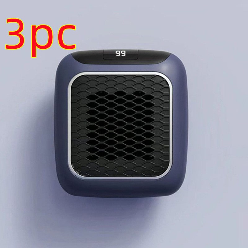 Plug in Space Heater with Digital Display and Honeycomb Grille - Image 5