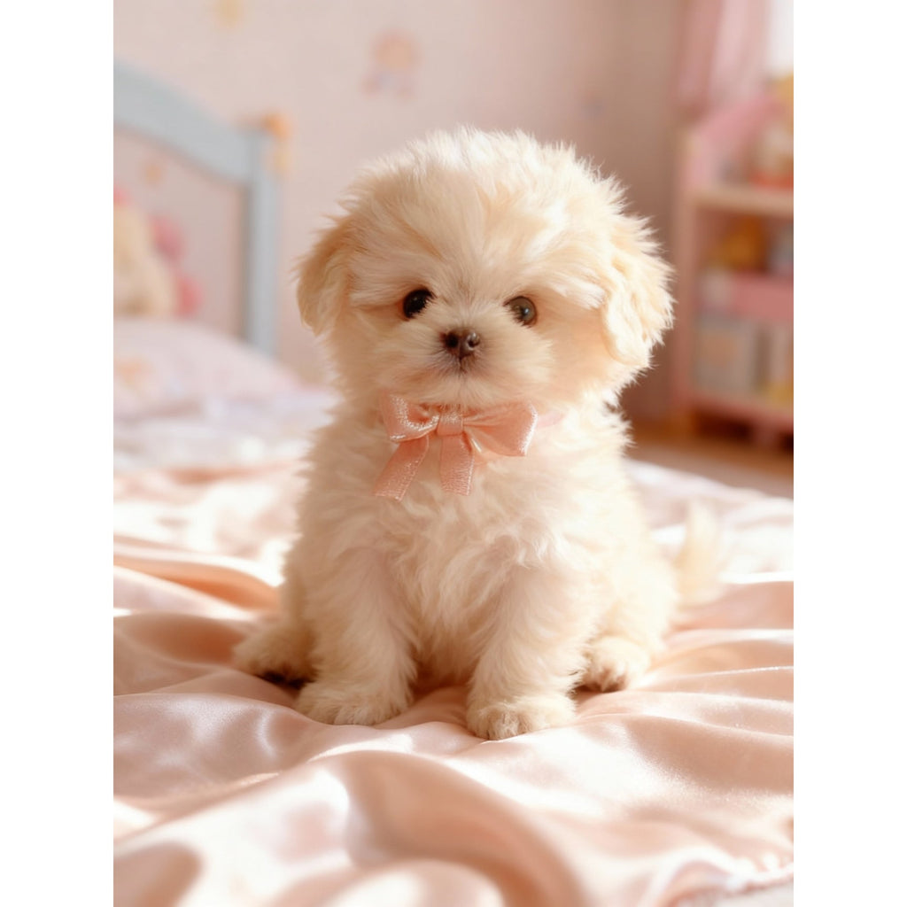 Plush Dog Toys with Soft Faux Fur and Lifelike Features for Interactive Play - Image 1