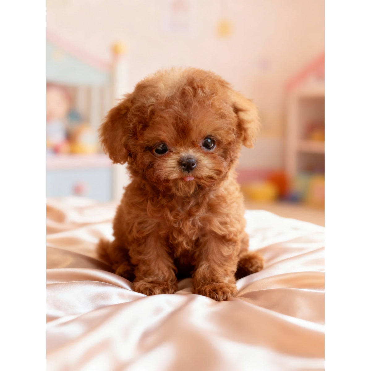 Plush Dog Toys with Soft Faux Fur and Lifelike Features for Interactive Play - Image 2