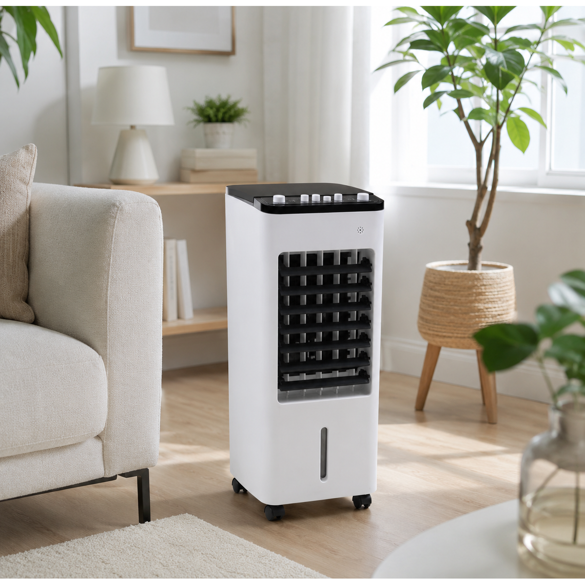 Portable Air Conditioner and Cooler with Evaporative Cooling Fan and Humidifier Function - Image 5