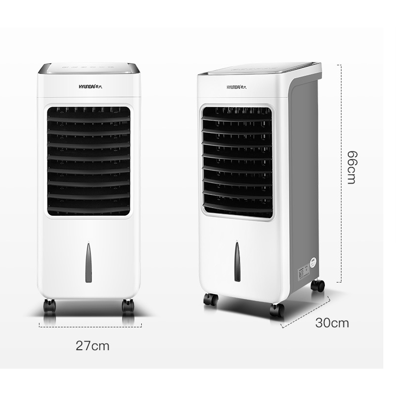 Portable Air Conditioner with Remote Control 6-Liter Water Tank and Evaporative Cooling Pad - Image 10