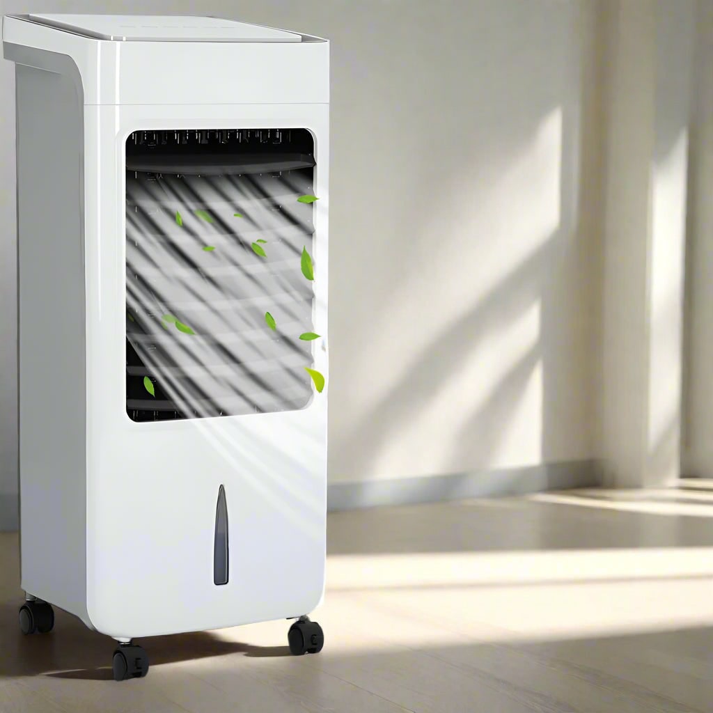Portable Air Conditioner with Remote Control 6-Liter Water Tank and Evaporative Cooling Pad - Image 5