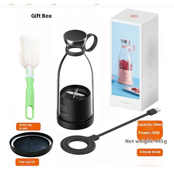 Portable Blender with Powerful Motor Stainless Steel Blades and USB Rechargeable for Smoothies - Image 8