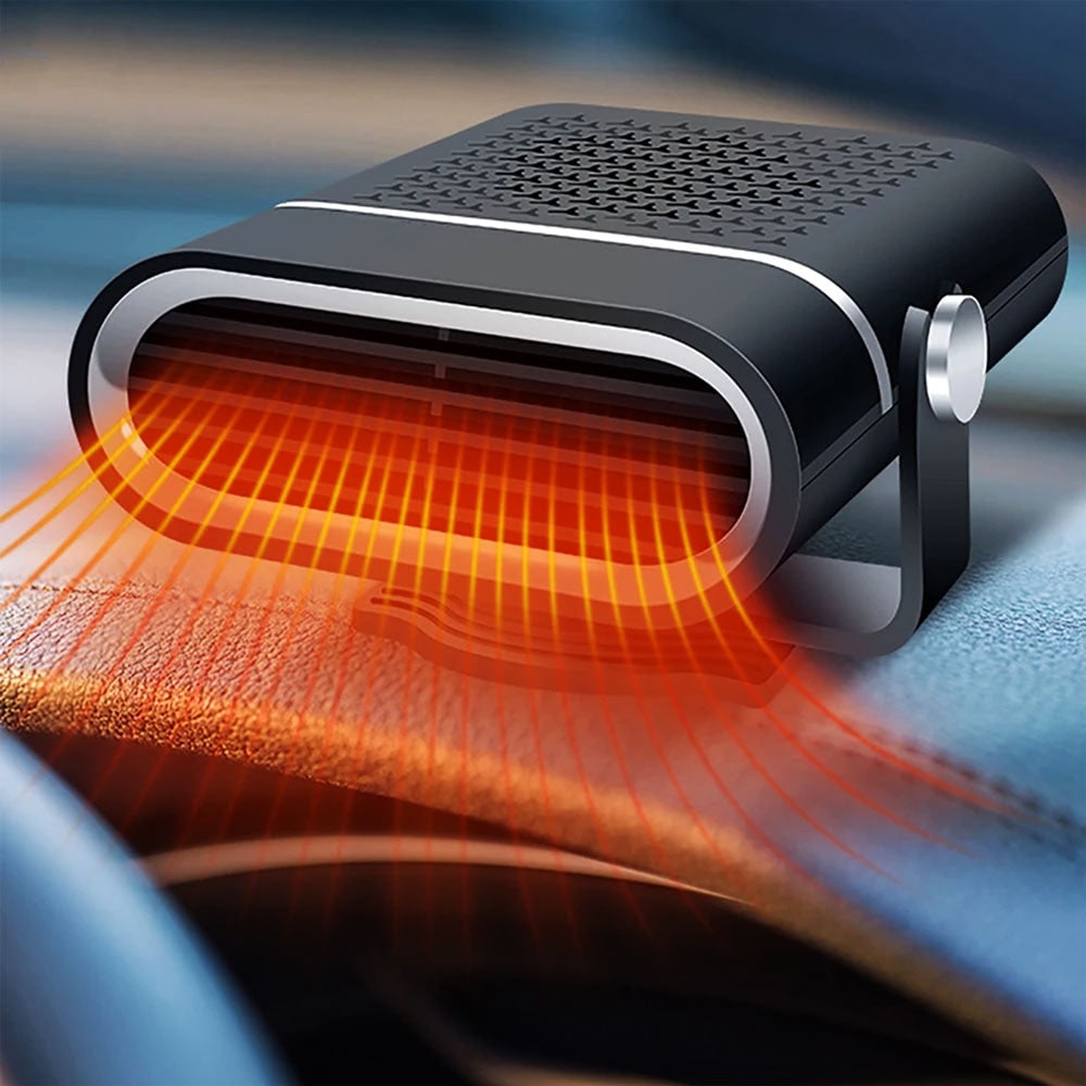 Portable Car Heater and Auto with 12v Plug in Fan and Quick Heat Defrost 12 Volt Dc - Image 1