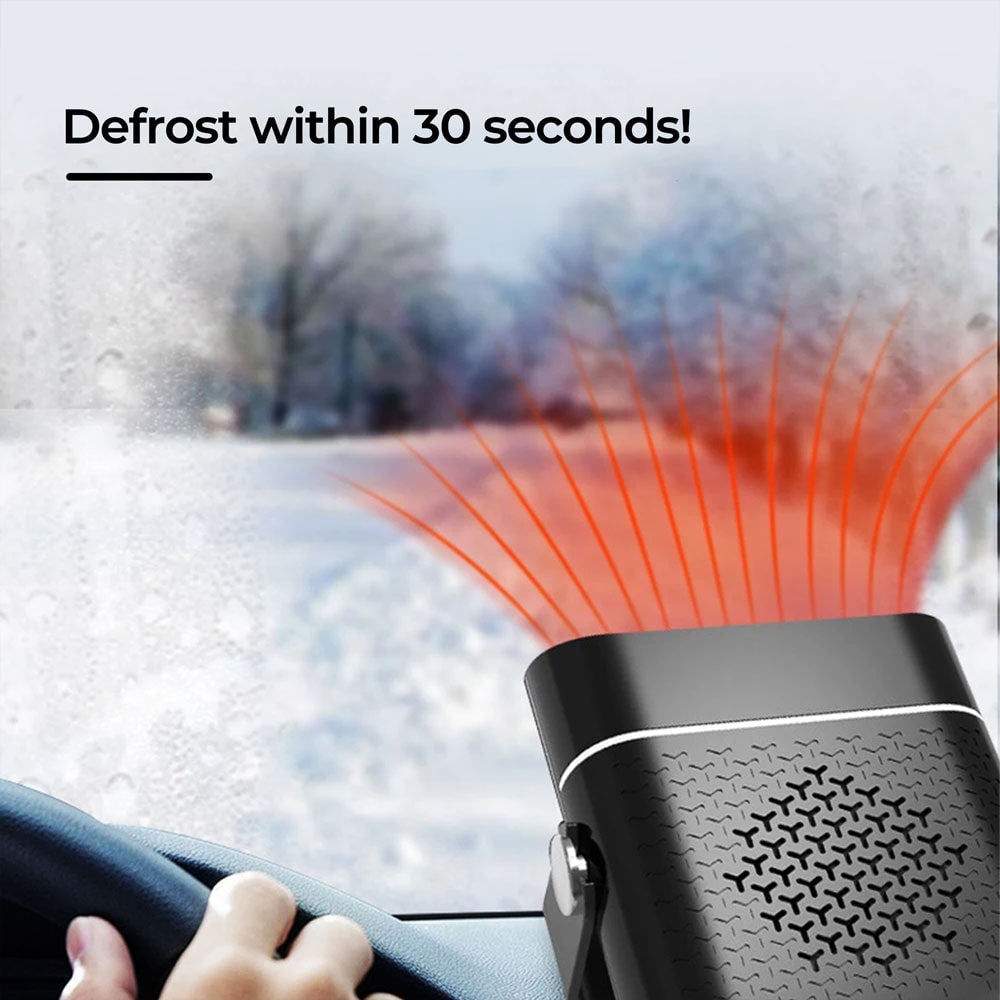 Portable Car Heater and Auto with 12v Plug in Fan and Quick Heat Defrost 12 Volt Dc - Image 2