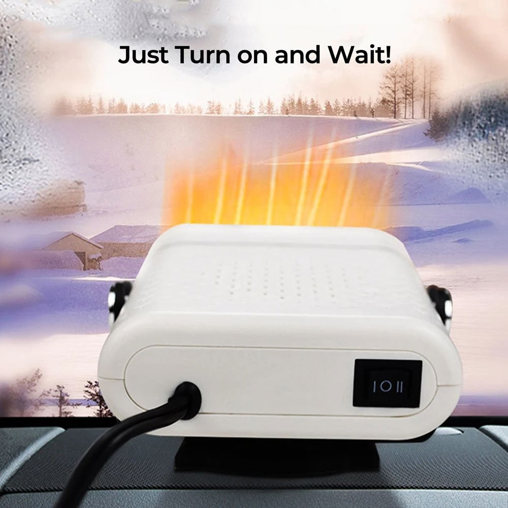 Portable Car Heater and Auto with 12v Plug in Fan and Quick Heat Defrost 12 Volt Dc - Image 4