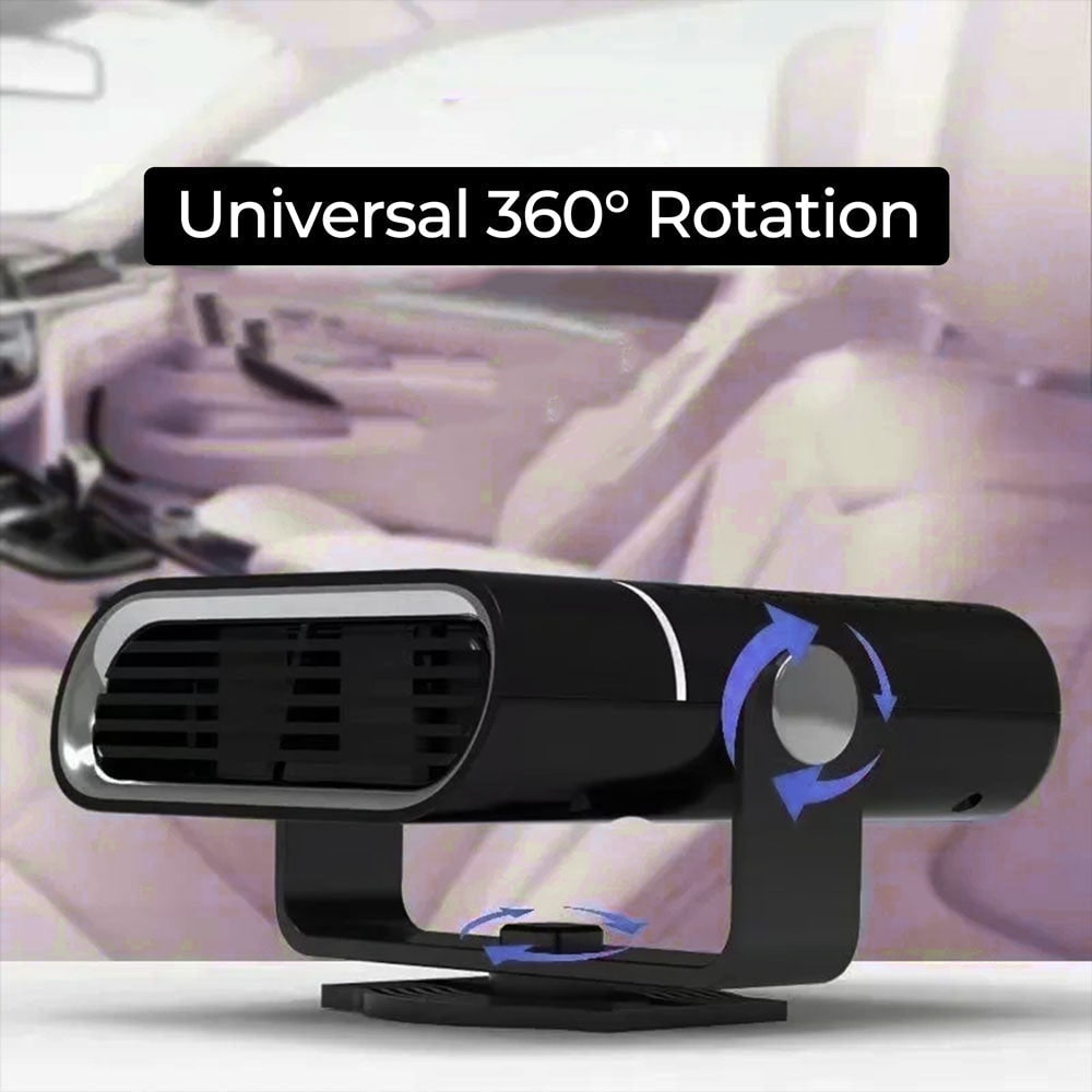 Portable Car Heater and Auto with 12v Plug in Fan and Quick Heat Defrost 12 Volt Dc - Image 7