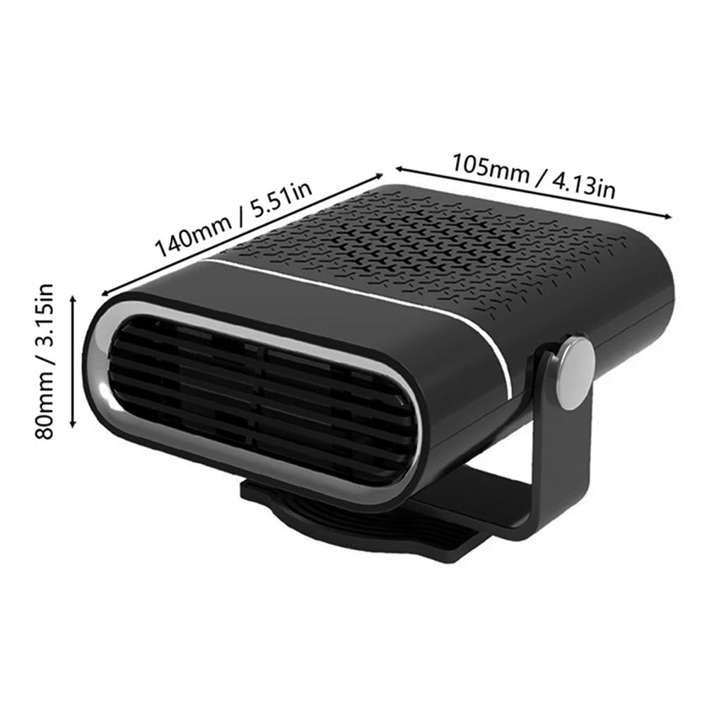 Portable Car Heater and Auto with 12v Plug in Fan and Quick Heat Defrost 12 Volt Dc - Image 9
