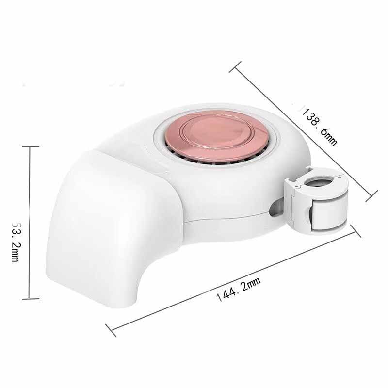 Portable Car Heater with 12 Volt Automotive Plug in Defroster Fan and Rotary Holder 12v - Image 2