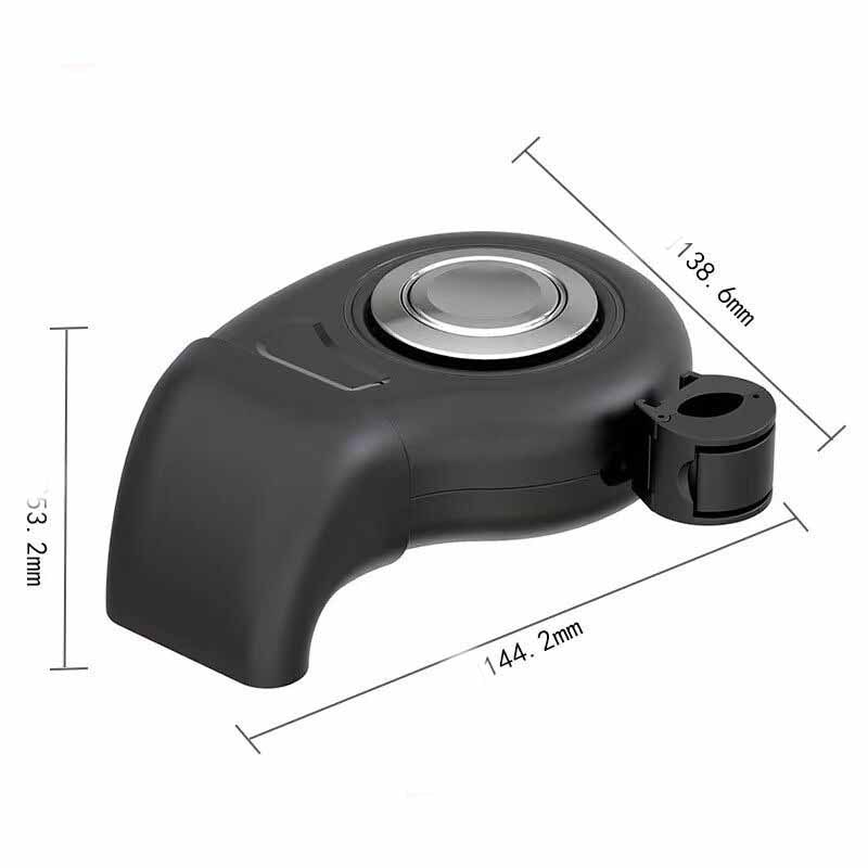Portable Car Heater with 12 Volt Automotive Plug in Defroster Fan and Rotary Holder 12v - Image 6