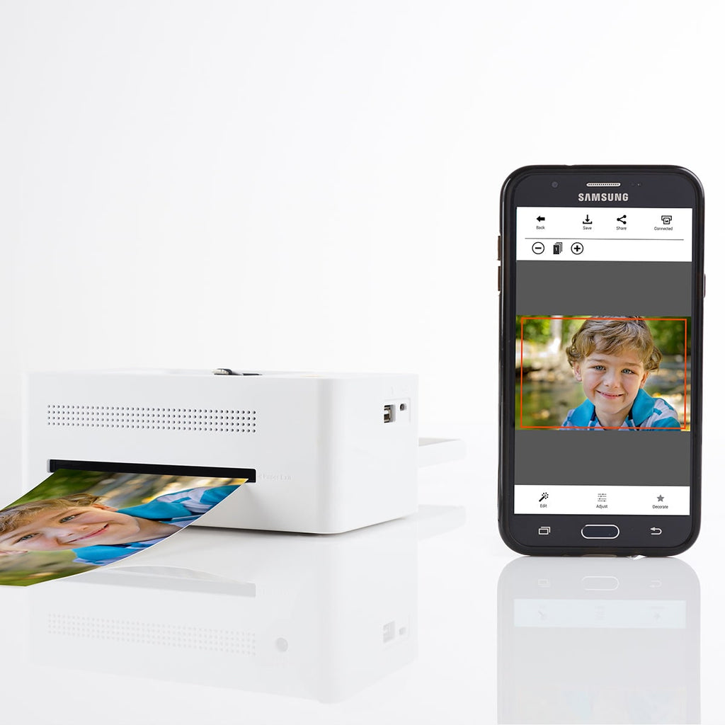 Portable Color Photo Printer Smartphone Instant Compact Wireless Travel - Image 2