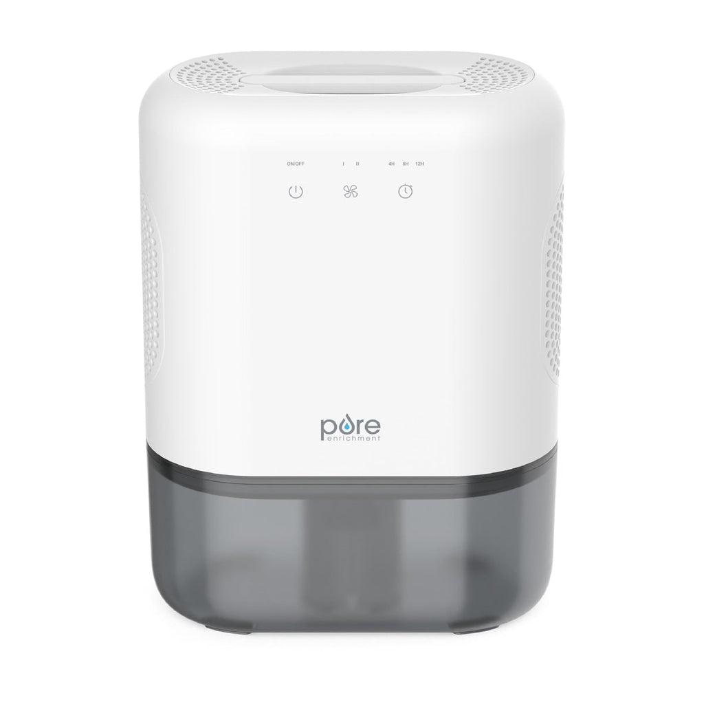 Portable Dehumidifier for Basement and Crawl Space with Drain Hose and 2-Speed Timer - Image 2