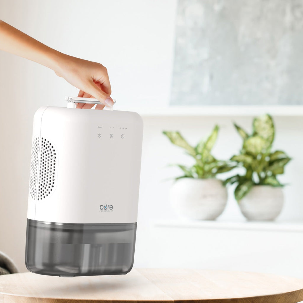 Portable Dehumidifier for Basement and Crawl Space with Drain Hose and 2-Speed Timer - Image 5
