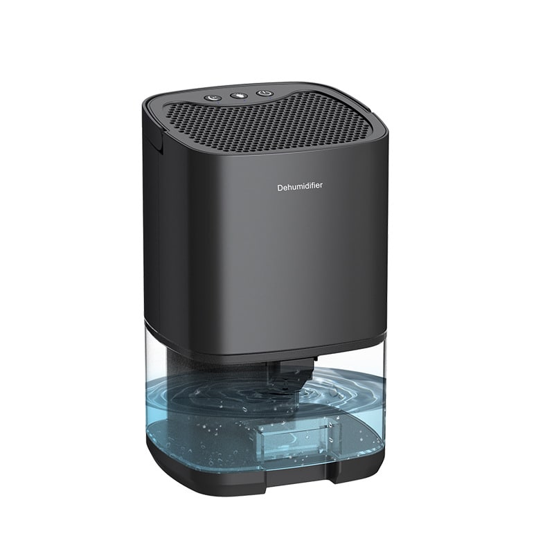 Portable Dehumidifier for Basement Bedroom with Drain Hose and LED Tank Indicator - Image 7