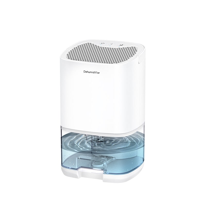 Portable Dehumidifier for Basement Bedroom with Drain Hose and LED Tank Indicator - Image 8