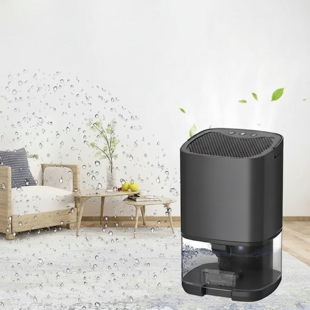 Portable Dehumidifier for Bedroom Basement and Crawl Space with Quiet Operation - Image 2
