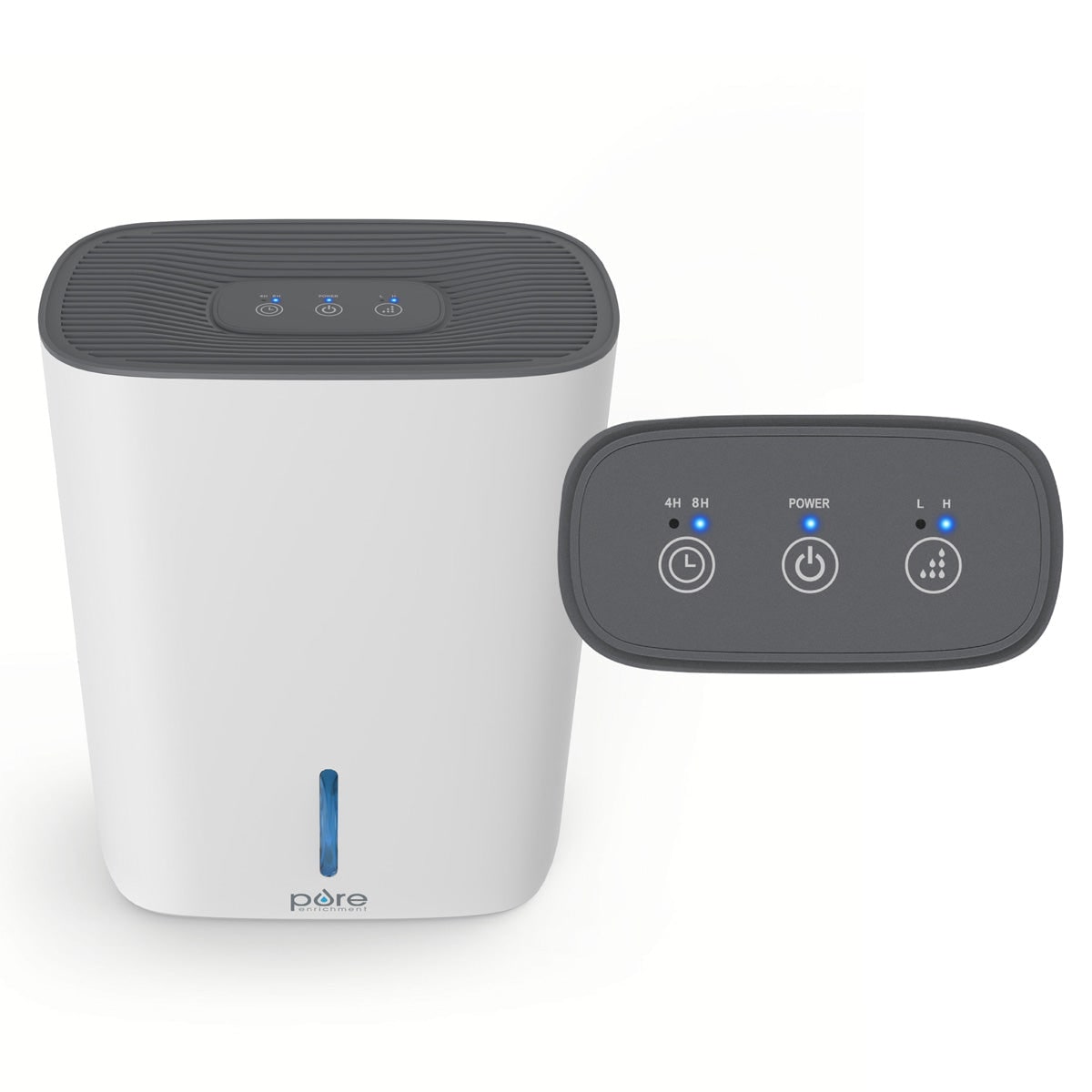 Portable Dehumidifier with Timer for Basement Crawl Space and Bathroom And Air Purifier - Image 4