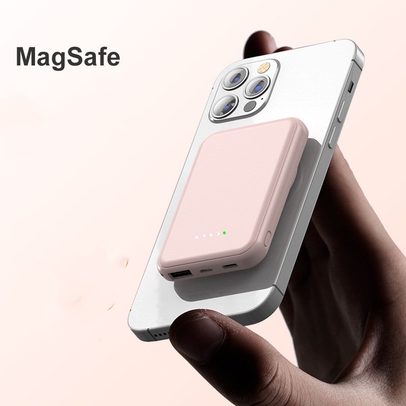 Portable Magnetic Fast Charging Power Bank with 10000mah Wireless and Slim Design Phone - Image 11