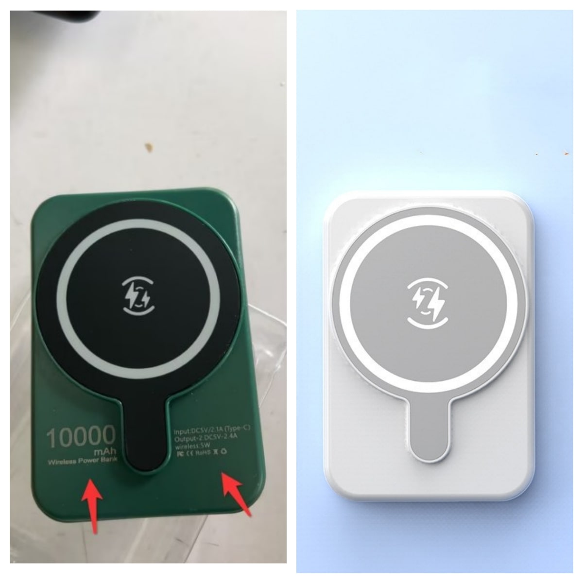 Portable Magnetic Fast Charging Power Bank with 10000mah Wireless and Slim Design Phone - Image 21