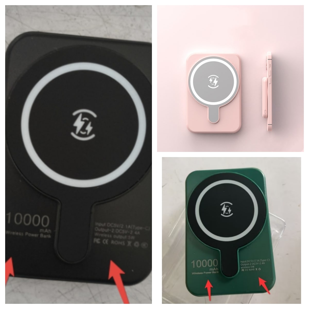 Portable Magnetic Fast Charging Power Bank with 10000mah Wireless and Slim Design Phone - Image 25