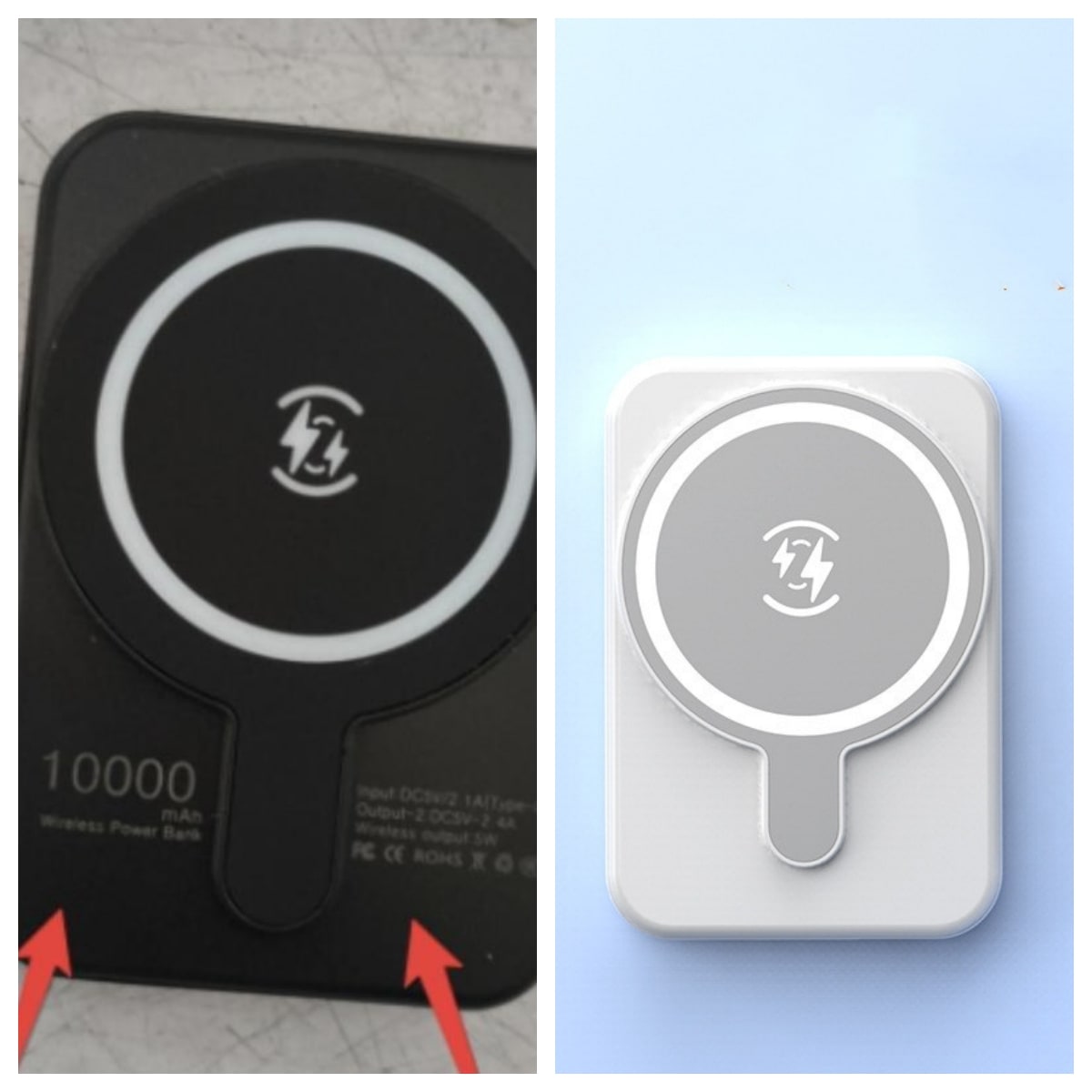 Portable Magnetic Fast Charging Power Bank with 10000mah Wireless and Slim Design Phone - Image 3