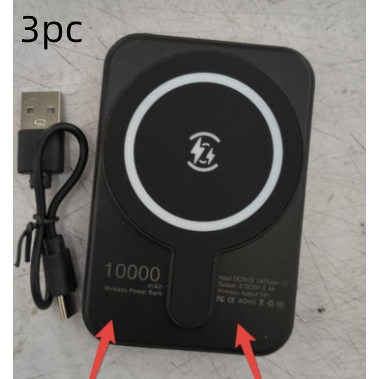 Portable Magnetic Fast Charging Power Bank with 10000mah Wireless and Slim Design Phone - Image 31
