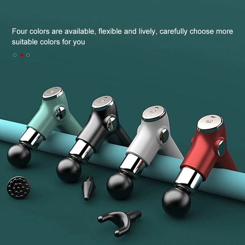 Portable Massage Gun Deep Tissue Handheld Massager Usb-C Rechargeable Compact Travel - Image 9