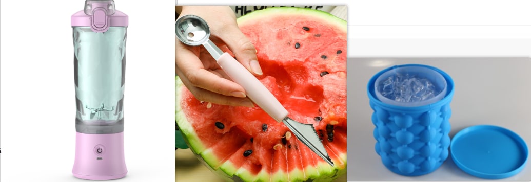 Portable Mini Blender with USB Charging 6-Blade Cordless Personal for Smoothies and Shakes - Image 12