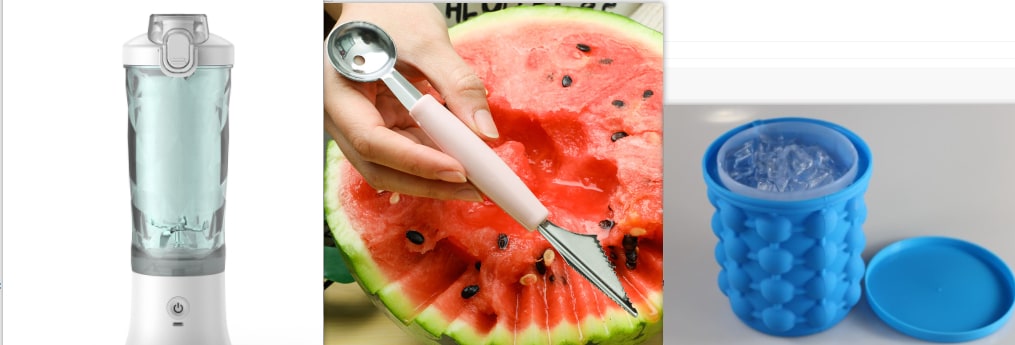 Portable Mini Blender with USB Charging 6-Blade Cordless Personal for Smoothies and Shakes - Image 22
