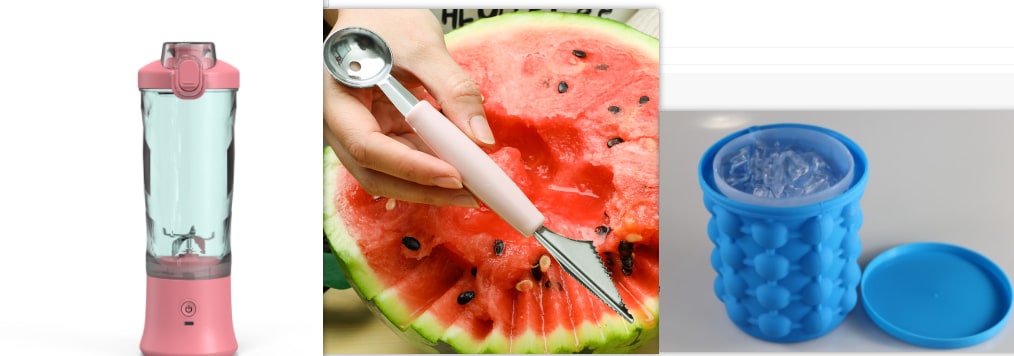 Portable Mini Blender with USB Charging 6-Blade Cordless Personal for Smoothies and Shakes - Image 24