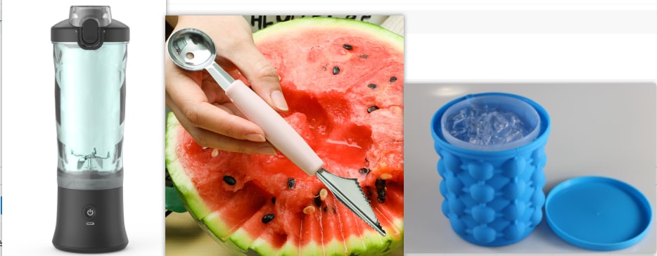 Portable Mini Blender with USB Charging 6-Blade Cordless Personal for Smoothies and Shakes - Image 3