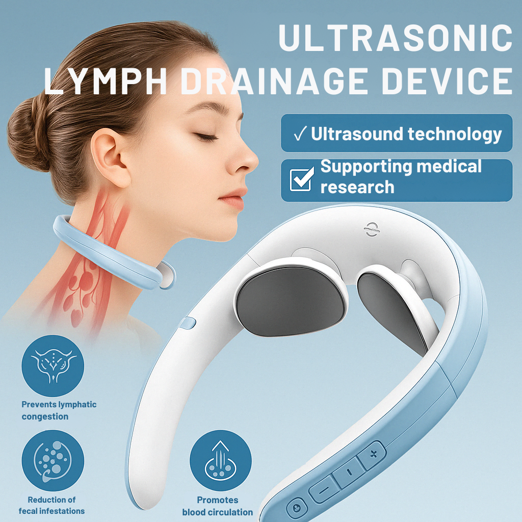 Portable Neck Massager Cordless Wireless Electric Heating Vibration Device U-shaped - Image 3