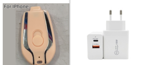 Portable Power Bank Keychain Charger with Retractable Connector and Carabiner Clip - Image 33