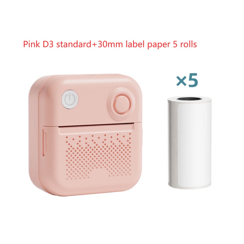 Portable Thermal Label Printer with Bluetooth Wireless Connectivity for Handheld Direct Printing - Image 10